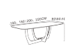 Обеденный стол R0895 