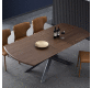 Раздвижной Обеденный стол R0893 С мраморной или деревянной столешницей