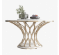 Обеденный стол Nika С натуральным мрамором и вращающейся второй столешницей (или без нее)